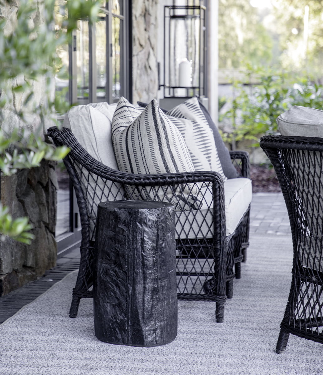 Artwood Marbella 3 Seater Sofa - Black Twist - Image 3