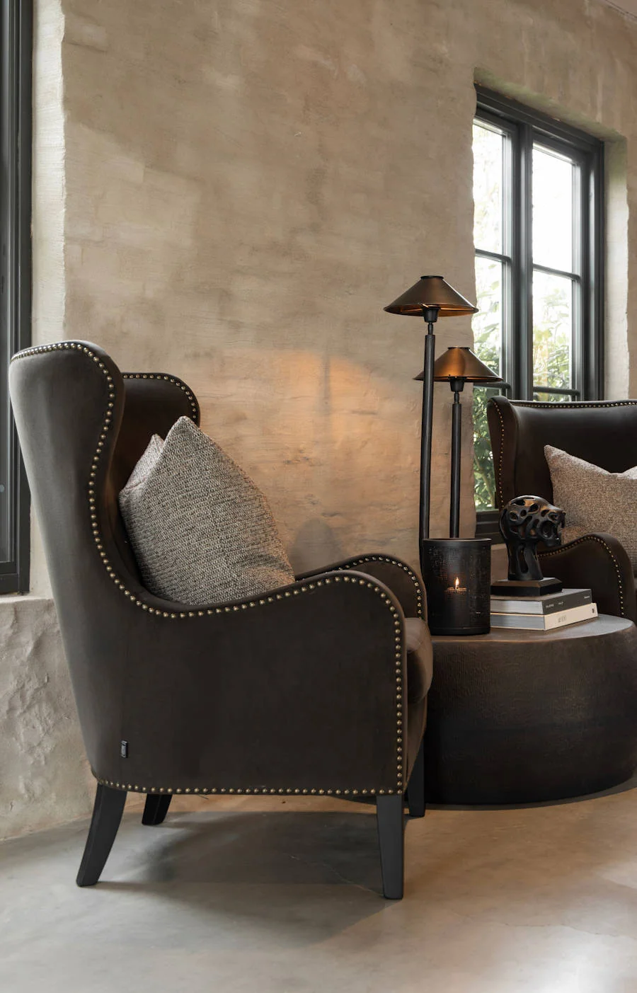 Artwood Mischa Armchair - Brown Velvet - Image 4