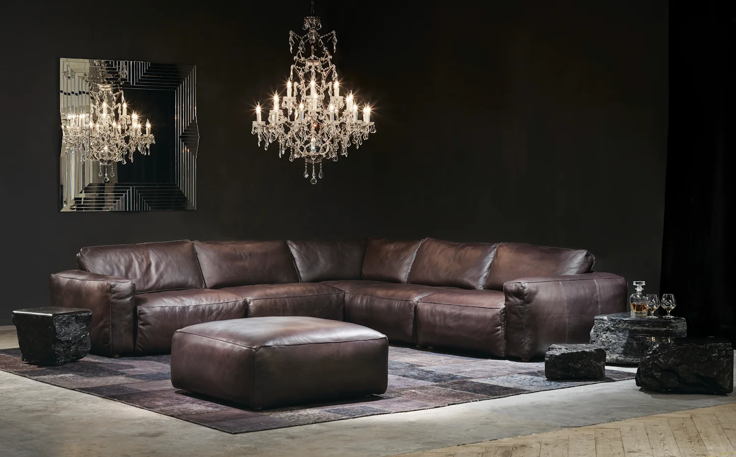 Halo Truffle Corner - Antique Black - Image 2