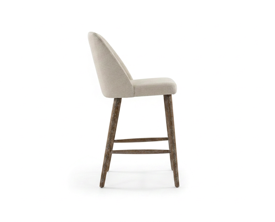 Artwood Dupont Bar Stool - Sophie Linen - Image 3