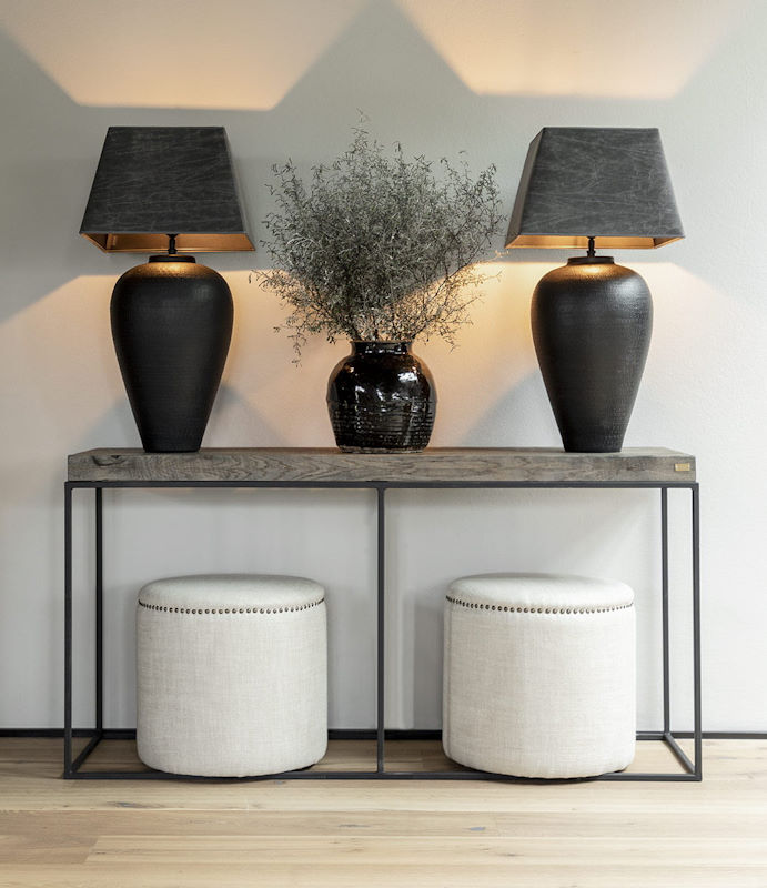 Artwood Nice Ottoman - Sophie Linen - Image 2
