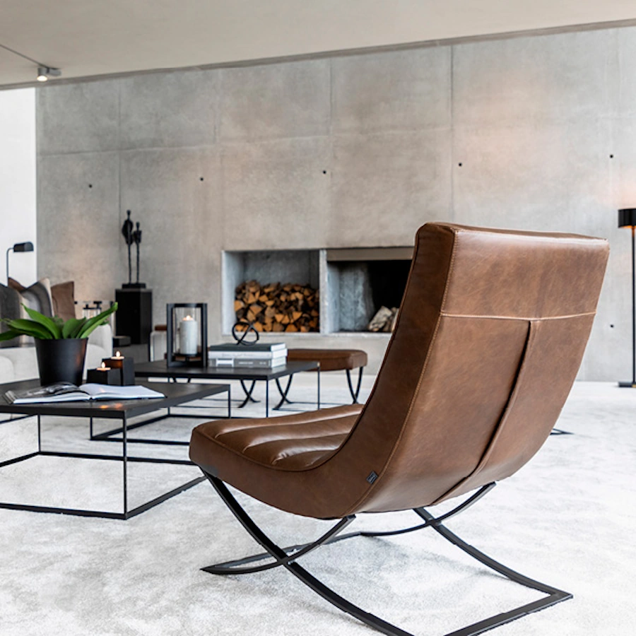 Artwood Brooks Leather Armchair - Image 3