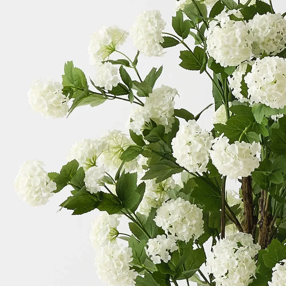 Artificial Snowball Tree 120cm - Image 2