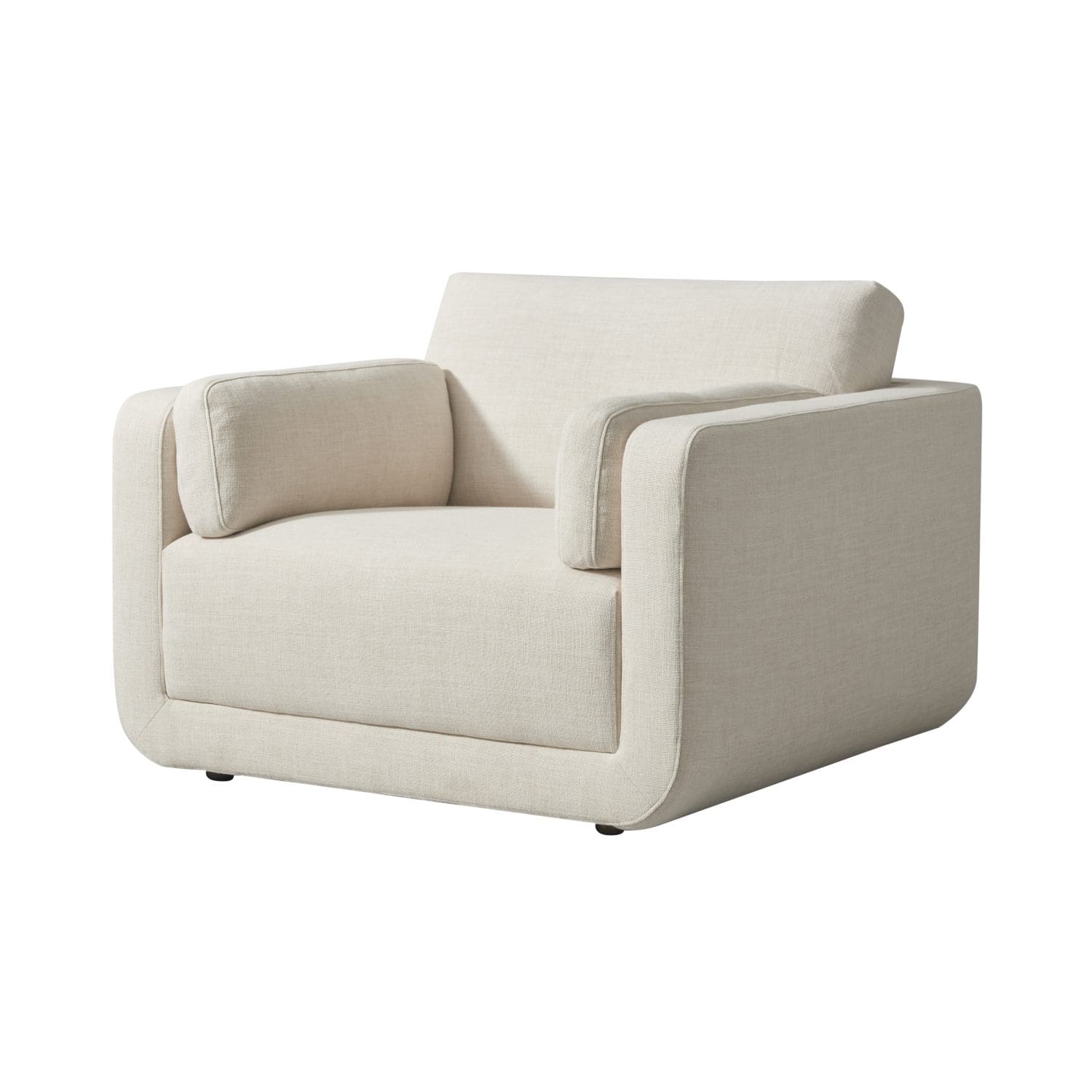Halo Poly Single Seater - Mixt Linen Natural - Image 2