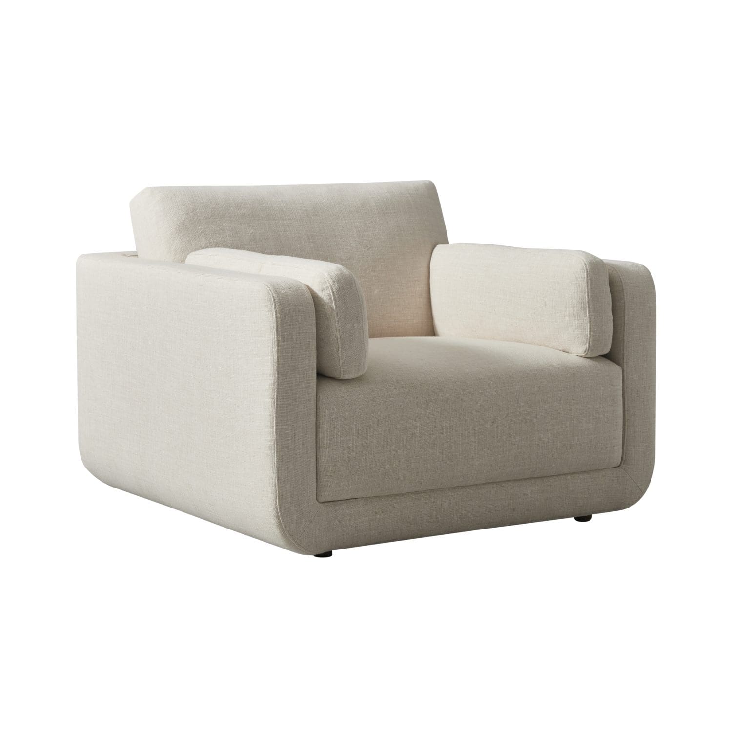 Halo Poly Single Seater - Mixt Linen Natural - Image 6