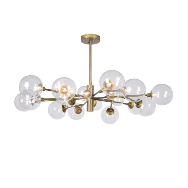 Covalent Pendant - Brass