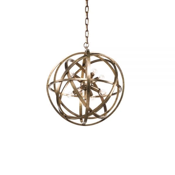 Nest Small Pendant - Brass