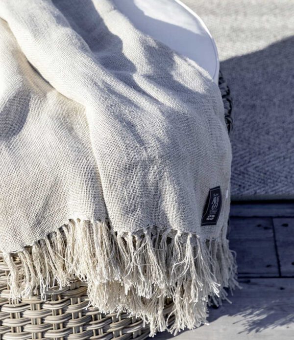 Sola Linen Throw - Image 2