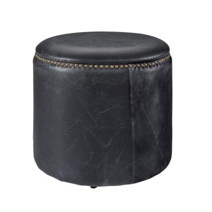 Leather Ottomans & Benches